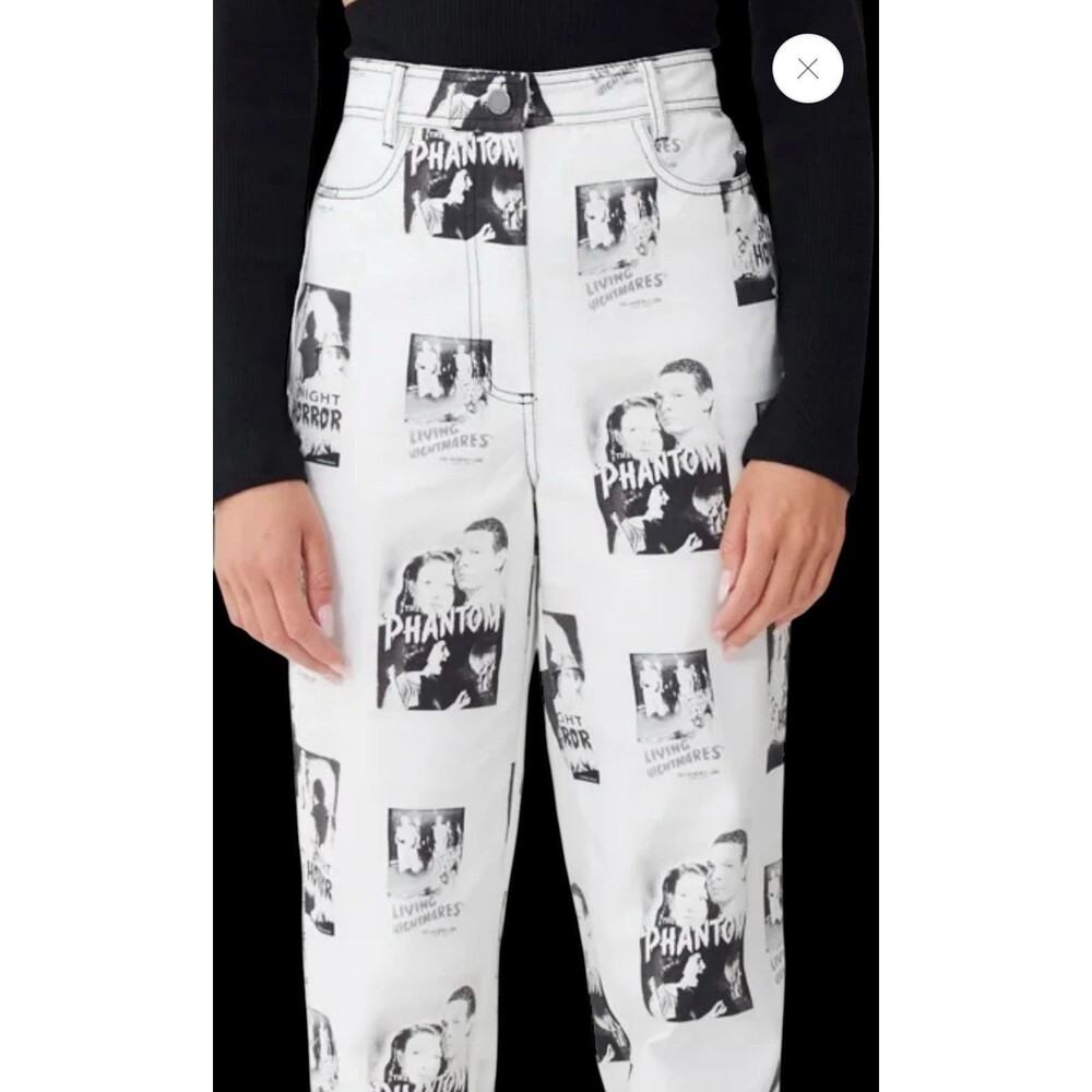 THE FIFTH FEATURE HORROR FILM Monster PANTS- US  Size 6 - UK10